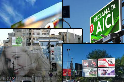 Billboard outdoor in Bucuresti